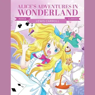Button Books Manga Classics, Alice In Wonderland , Great Literature Brought To Life