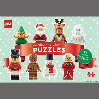 Lego 5009894 Aftellen Naar Kerst, 12 Dagen Adventspuzzels Met Minifiguren