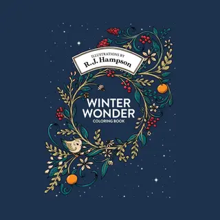 Winter Wonder Coloring Book
