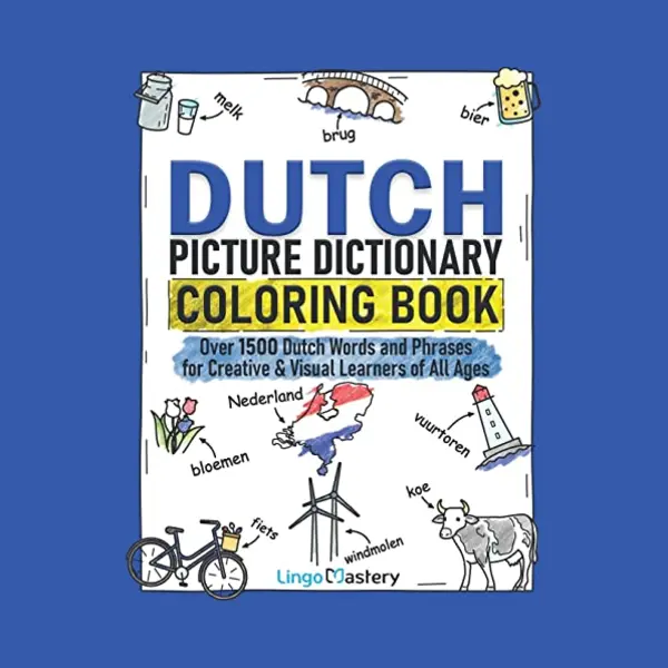 Color And Learn- Dutch Picture Dictionary Coloring Book thumbnail