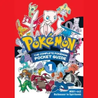 Pokémon, The Complete Pokémon Pocket Guide- Pokémon, The Complete Pokémon Pocket Guide, Vol. 1
