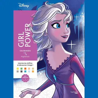 unbekannt Girl Power , Coloriages Mystères