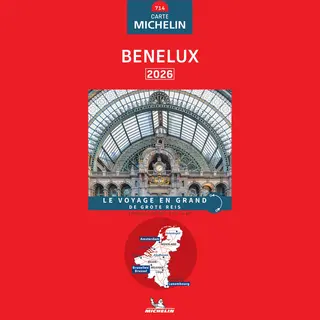 Nationale Kaarten Michelin - Michelin Wegenkaart 714 Benelux 2026