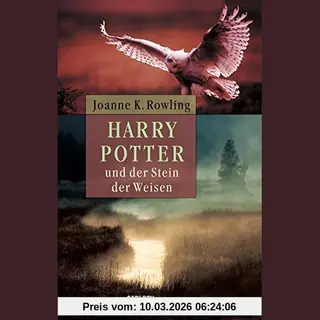 Harry Potter 1 Und Der Stein Der Weisen . Ausgabe Für Erwachsene