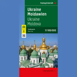 F&B Wegenkaart Ukraine - Moldavia