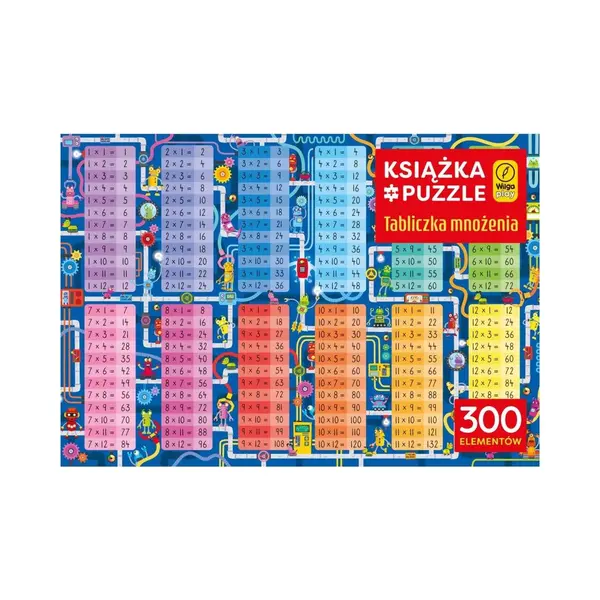 Książka I Puzzle Tabliczka Mnożenia - Boek En Puzzel Tafels Van Vermenigvuldiging thumbnail