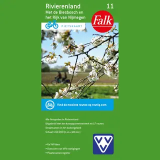 Falkplan Fietskaart - Falk Fietskaart 11 Rivierenland
