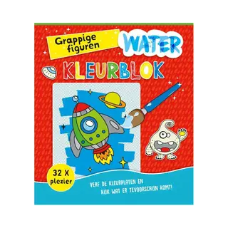 Waterkleuren - Waterkleurblok Grappige Figuren