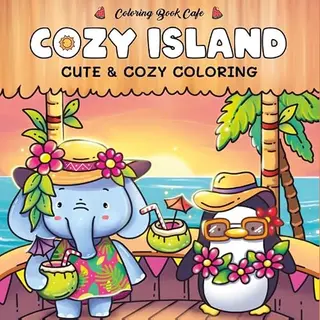 Rebo Cozy Island Cute & Cozy Coloring