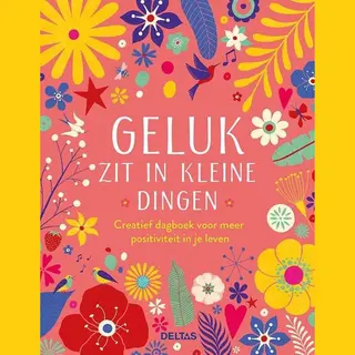 Deltas Creatief Dagboek - Geluk Zit In Kleine Dingen