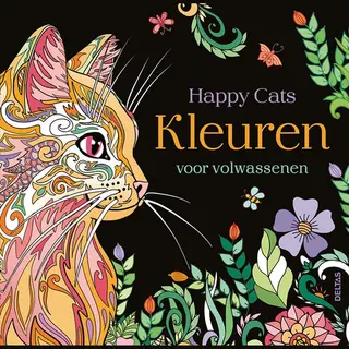 Deltas Happy Cats - Kleuren Voor Volwassenen