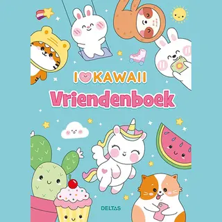 Ik Hou Van Kawaii Vriendenboek - Deltas - Hardcover