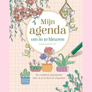 Deltas Mijn Agenda Om In Te Kleuren