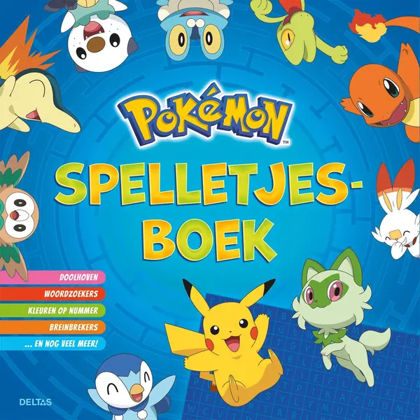 Deltas Pokémon Spelletjesboek thumbnail