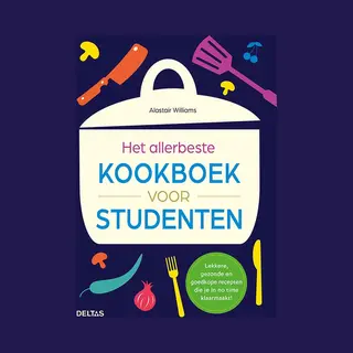 Zuidnederlandse Uitgeverij (Znu) Het Allerbeste Kookboek Voor Studenten, Lekkere, Gezonde En Goedkope Recepten Die Je In No Time Klaarmaakt!