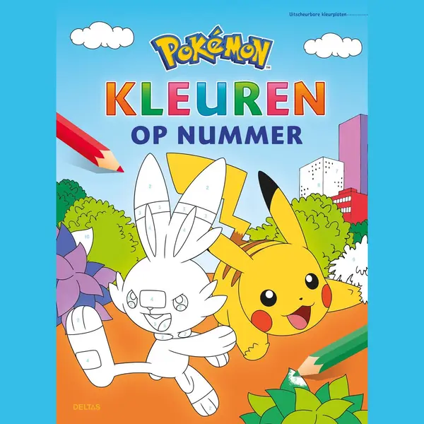 Zuidnederlandse Uitgeverij (Znu) Pokémon Kleuren Op Nummer thumbnail