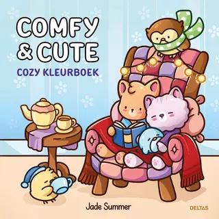 Deltas Comfy & Cute - Cozy Kleurboek