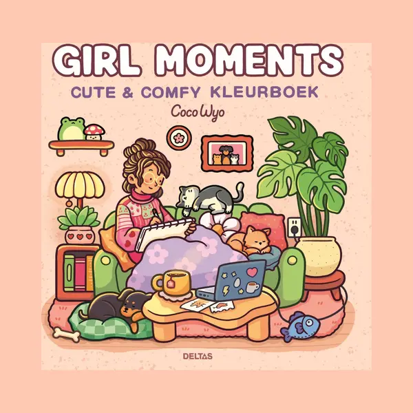 Girl Moments Cute & Comfy Kleurboek Coco Wyo thumbnail