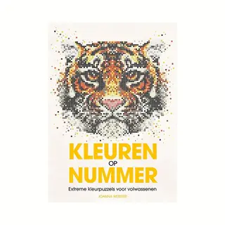 Uitgeverij Mus Kleuren Op Nummer - Extreme Kleurpuzzels Voor Volwassenen