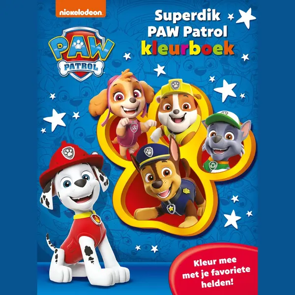 Paw Patrol - Superdik Paw Patrol Kleurboek thumbnail