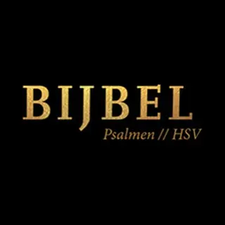 Bijbel (Hsv) Met Psalmen - Zwart Leer Met Goudsnee, Rits En Duimgrepen
