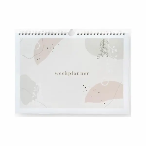 Maan Amsterdam Weekplanner - Inclusief Stickervel - To Do Planner - Ongedateerd - A4 - Eclipse thumbnail