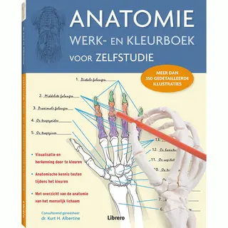 Librero Anatomie Werk En Kleurboek Voor Zelfstudie