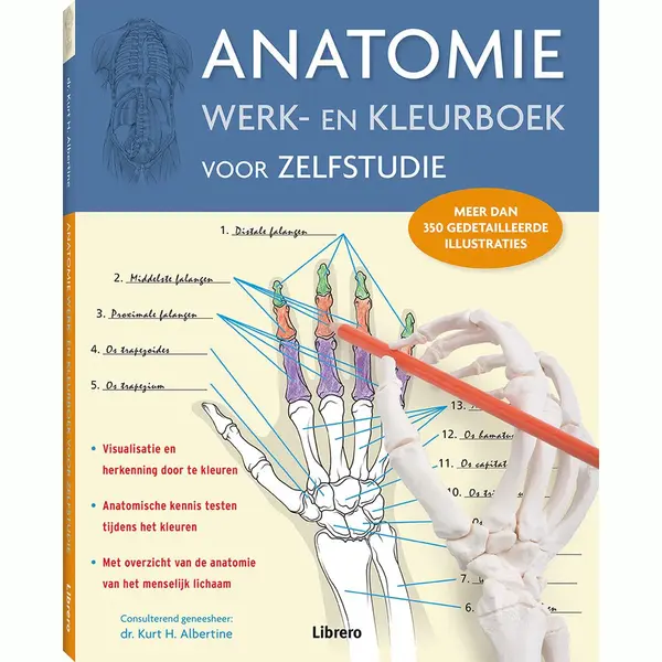 Librero Anatomie Werk En Kleurboek Voor Zelfstudie thumbnail