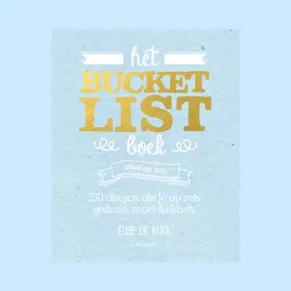 Elise De Rijck Het Bucketlist Boek Voor Op Reis