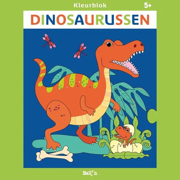 Kleurblokken 1 - Dinosaurussen (5+) thumbnail