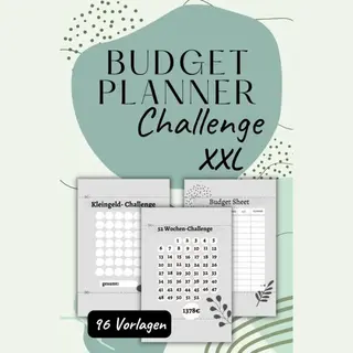 Budget Planner Challenge Xxl