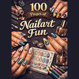 100 Pages Of Nailart Fun