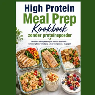 High Protein Meal Prep Kookboek Zonder Proteïnepoeder 100 Snelle Eiwitrijke Recepten Om Voor Te Bereiden