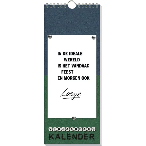 Interstat Loesje Verjaardagskalender thumbnail