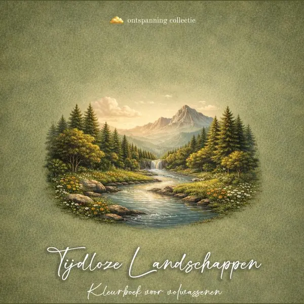 Tijdloze Landschappen Kleurboek thumbnail