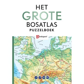 Denksport Het Grote Bosatlas Puzzelboek