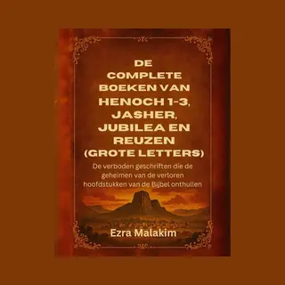 De Complete Boeken Van Henoch 1-3, Jasher, Jubilea En Reuzen (Grote Letters)