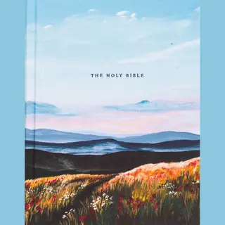Csb Notetaking Bible, Hosanna Revival Edition, Roan Mountain Cloth Over Board