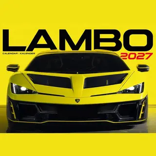 Ml Publishing Lamborghini A3 Kalender 2027