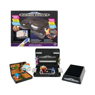 Wilder Toys Sonic The Hedgehog - Supervillain Bundle - Sonic 1 - Mega Drive Consoles Stars, Retro Gaming, Mehrfarbig