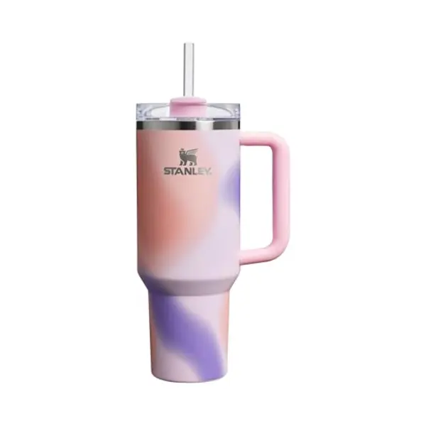 Stanley Quencher H2.0 Flowstate Tumbler 1.2L – Cold For 11 Hours – Iced For 48 Hours – Metal Water Bottle With Straw, Handle And Lid – thumbnail