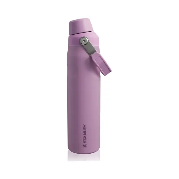 Stanley IceFlow™ Fast Flow Lid Stainless Steel Water Bottle Lilac 600ml thumbnail
