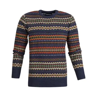 Barbour Pullover Wolle Fairisle Dessin - Größe Xxl
