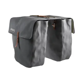 Brooks Brick Lane Pannier Rear Bicycle bag 15 L Canvas, Leather Grey