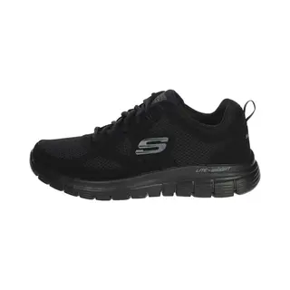 Skechers Burns Agoura, Men's Low-Top Sneakers, Black, 8.5 Uk