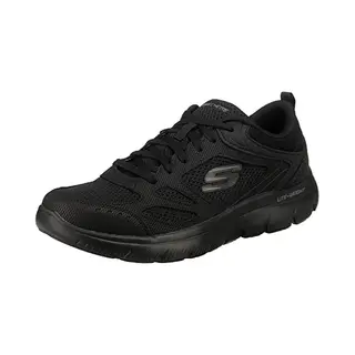 Skechers Men's Summits South Rim Trainer, Black, 11 Uk