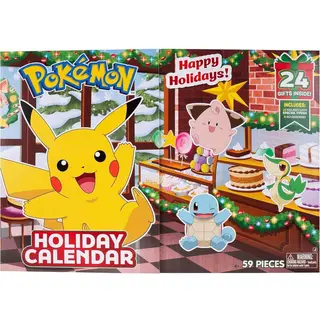 Jazwares Pokémon Adventskalender 2025 - 24 Figuren En Speelgoed