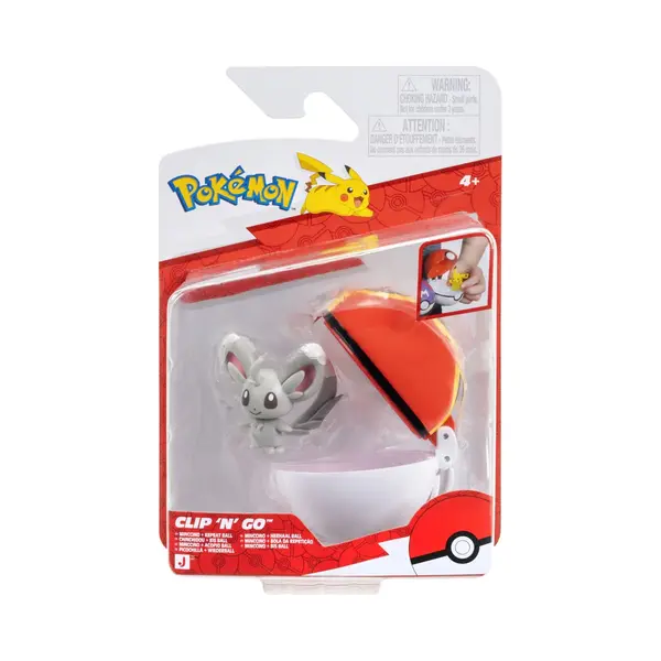 Pokémon PKW4606 - Clip 'N' Go Pokéball - Picochilla And Reball, Official Pokéball With Movable 5 Cm Figure thumbnail