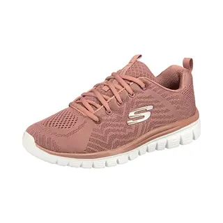 Skechers Graceful - Get Connected Damen Fitnessschuhe Rosa - 38