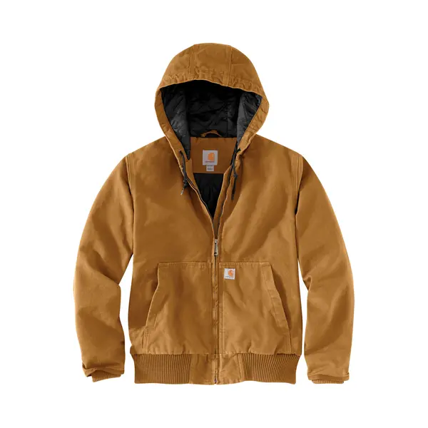 Carhartt Damen Washed Duck Active Jacke Braun T.s - 104053-brn-s thumbnail